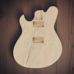 mks tl lh 2xP90 guitar body