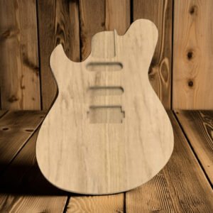 mks tl hss lh guitar body