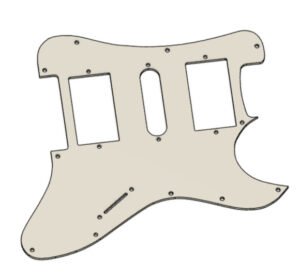mks pickguard HSH RH horiz