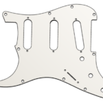 strat 11 screw SSS pickguard LH