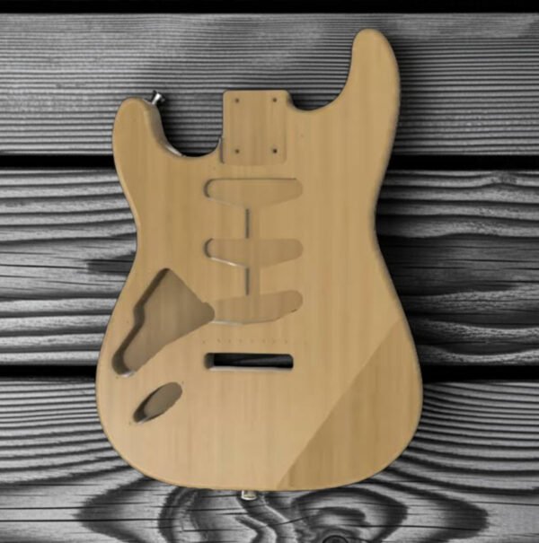 strat7 lh left-handed guitar body
