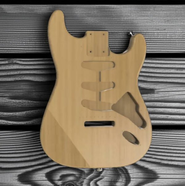 strat rh guitar body