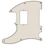 tele pickguard hum LH