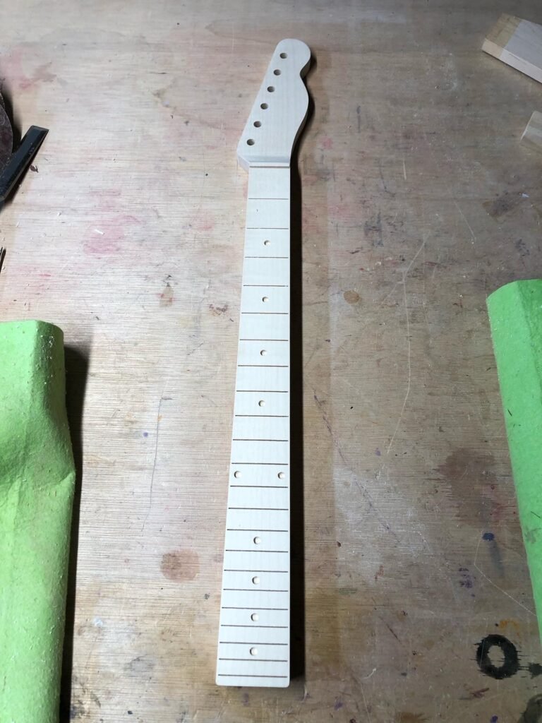 tele neck custom specs