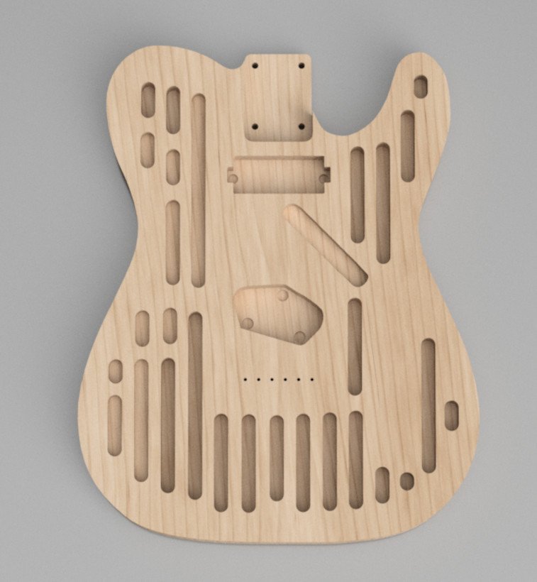 tele relief body cavity back